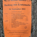2022-09-11 Poster Backtag am Baum 001
